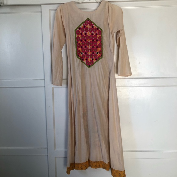 Beautiful vintage bohemian festival maxi dress - Picture 5 of 7